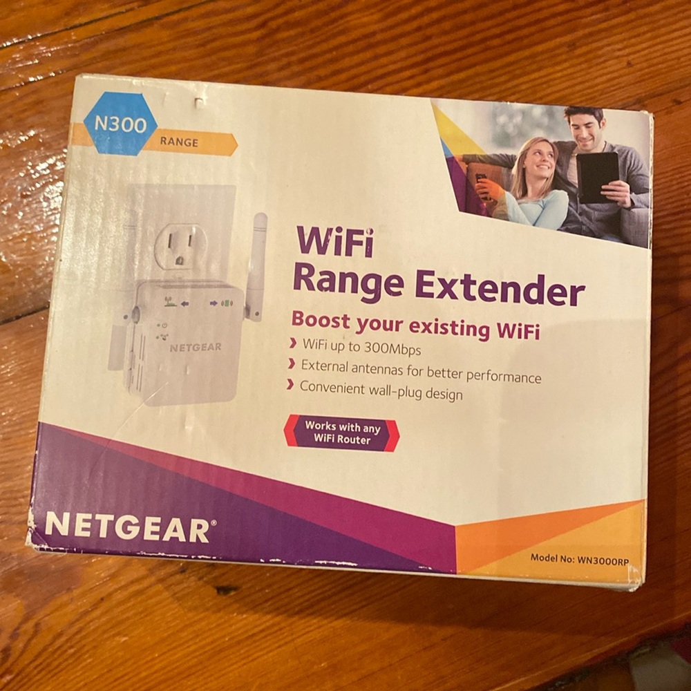 New Wi-Fi extender box net gear